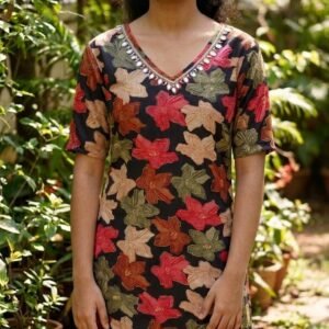 Latest kurti with hand work